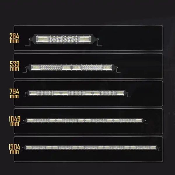 Quality Dual Row LED Light Bar For Car 200W - 1000W Aluminum Profile wholesale