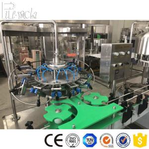 2000BPH Monoblock Mineral Rinsing Filling Capping Machine Linear Type