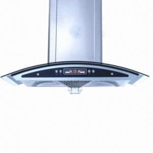Quality SS range hood with 1.5m aluminum pipe and pushbutton wholesale