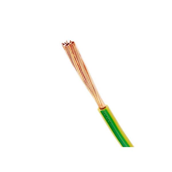 PVC Sheath Electrical Cable Earthing Wire Copper Core 500v