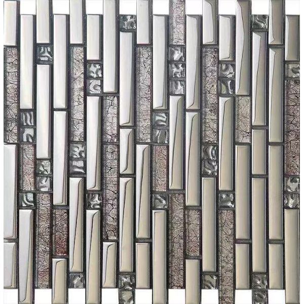 New Golden Crystal Glass Mosaic Tile for Project Decoration