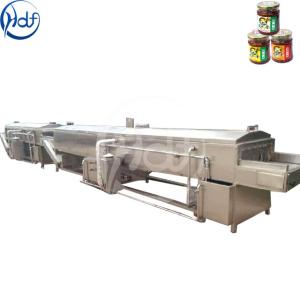 Canned pasteurizer line beer pasteurizer line customized