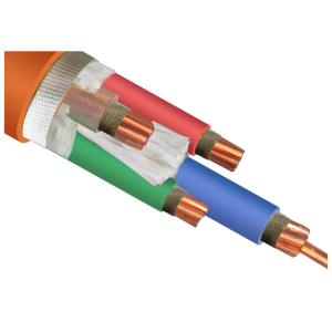PO / FR-PVC Jacket FRLS Fire Resistant Cable 0.6KV 1KV For Power Distribution