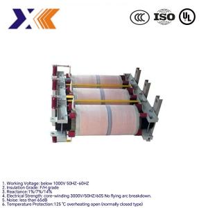 1.401mh Inductance Three Phase AC Power Supply Filter Reactor for AC Input and