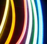 High brightness 12v/24v/110v/220v waterproof orange led neon light with 80leds/m