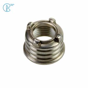 China M30 Stainless Steel 1/4-20 Threaded 304 Insert Male Union Fittings on sale