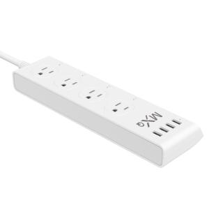 Cheap Fast Charging 4 USB Network Controlled Power Strip With Timer / Countdown Functions for sale