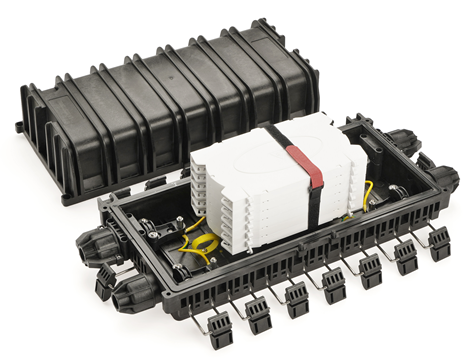 Dome Type Fiber Optic Splice Closure DA-FOSC-IM144-J0968B-3