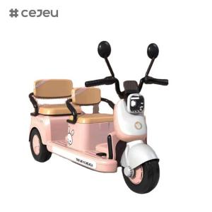 CJ-ML-002 Manufacture Kids Notor Bike with Two Seat Battery Powered Motorcycle for Kids Ride On