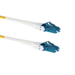 Cheap LC UPC To LC UPC Fiber Optic Cable Patch Cord Uniboot Duplex OS2 Single Mode for sale