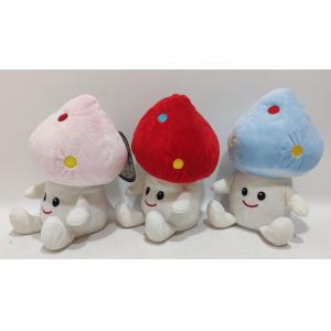 Three color record moving mushrooms left and right electric plush toy soft