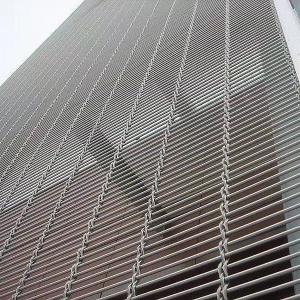 Buy cheap Transparent Architectural Metal Mesh Screen 4mm Wire Dia Fireproof from wholesalers