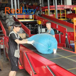 Bidirectional Telescoping Belt Conveyor Extendable Conveyor System Labor Saving