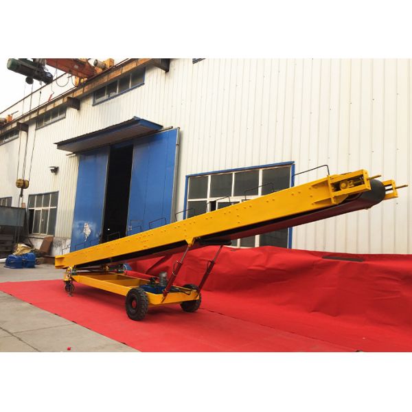 Quality Durable Rubber Belt Conveyor Mobile Length 5-25m wholesale