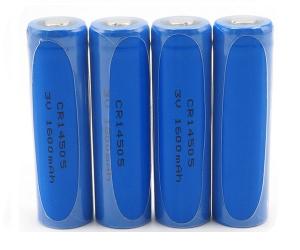 Primary Lithium Li-Mn Battery CR14505 CRAA 3.0V 1500mAh for Utility Meters, Door Lockers