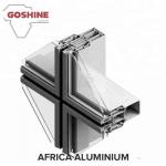 windows and doors wall aluminium extrusion profiles accessories for West Africa