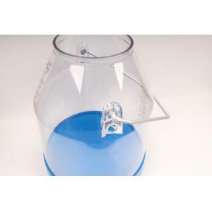 Polycarbonate Dairy Stainless Steel Milking Machine Bucket 55LB With Scale