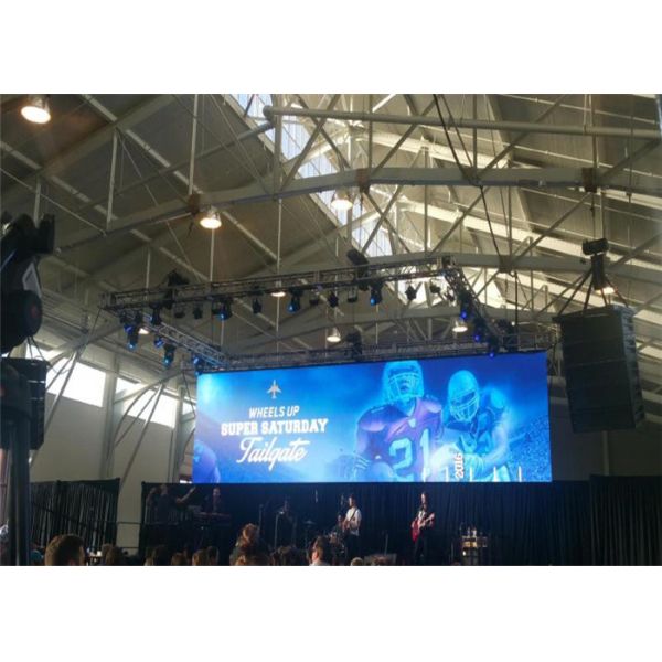 3840Hz SMD2121 P3.91 Rental LED Display , Large Stage Background Led Screen For