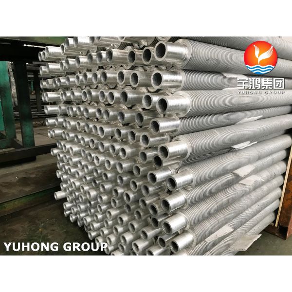 Extruded Finned Tube A269 TP304 Steel Aluminum Composite Fin Tubing