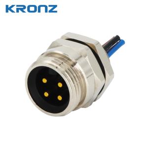7/8'' Connector For Power Applications 9A Rated Current Thread 7/8-16UN Circular