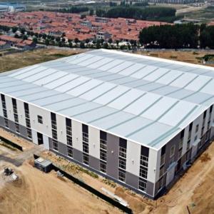 Q235B Q345 Q345B Q235 Steel Fabricated Building Sandwich Panel Corrugated Steel