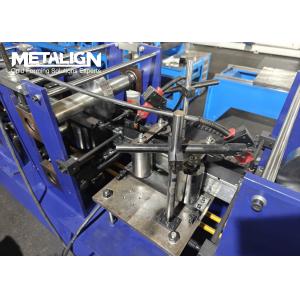 Step Beam Roll Forming Machine With Ribbed Profile Precision Clean Notch Cut