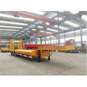 Jost E100 3 Axle Lowbed Trailer Lowboy Semi Trailer 70t Load Capacity