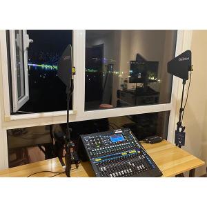 TS1000 19" 1 U Wireless Mic Antenna Compatible With 4 UHF Receivers