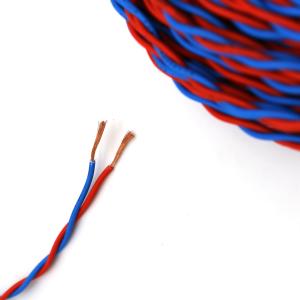 2*1.5 Square Mm PVC Flexible Electrical Cable Oxygen Free Conductor RVS Wire