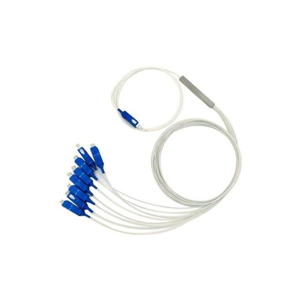 Good Uniformity ABS PLC Splitter , Mini Module 1x8 PLC Splitter Low Insertion