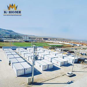 Sandwich Panels Flat Pack Prefab House Mining Site Accommodation Use