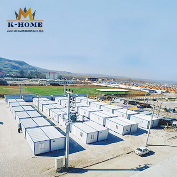 Quality Sandwich Panels Flat Pack Prefab House  Mining Site  Accommodation Use wholesale