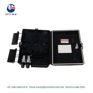 OEM Outdoor Waterproof Black ABS FDB Fiber Distribution Box 16 Cores