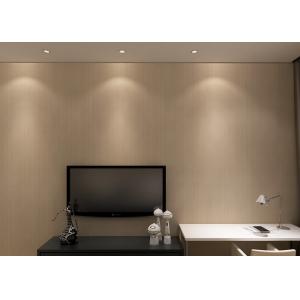 China 0.53*10M Non Woven Wallpaper Modern Flocked Wallpaper Moisture - Proof on sale