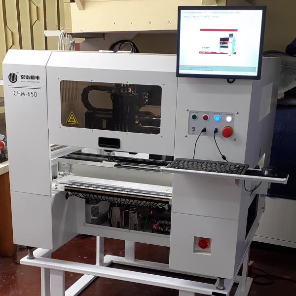 Quality Table Top CHM-650 High Precision 4 Heads SMT PCB Component Mounting Machine wholesale