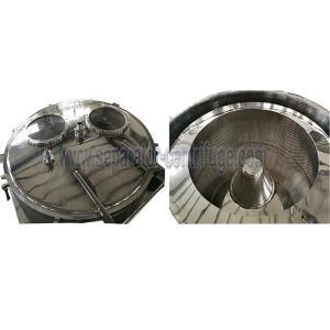 Cheap Model PPTD Top Discharging Centrifuge For Ground Plant Washing With Alcohol for sale