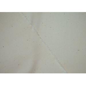 Pure Organic Cotton Canvas / Plain Woven Fabric Natural Fiber For Garment