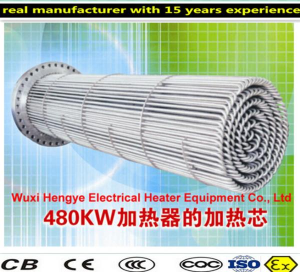 Immersive Type Tubular Electric Heater With Temperature Measuring Point
