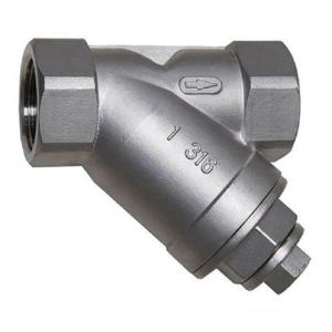 Brass / Stainless Steel SS316 SS314 Water Meter Strainer By Thread End With Mesh