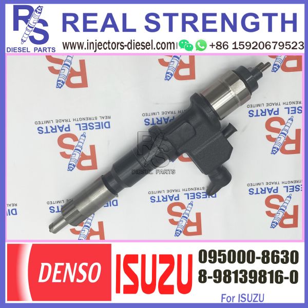 Huida Diesel Engine fuel injector 095000-6652 8-98030550-2 095000-8630 8
