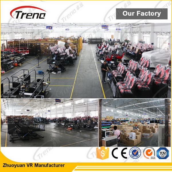 6 / 9 / 12 Seats 7d Cinema System 6 Dof Platform Large 7d Theater Equipment