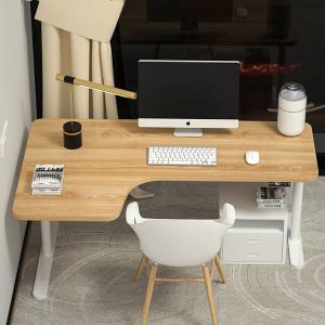 Mail Packing Electric Height Adjustable L Shape Desk Gaming Work Table for Home