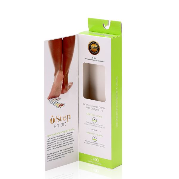 Quality Custom Printing Paper Box Green Color Printing PVC Window Display Cardboard Box with a Hanger wholesale