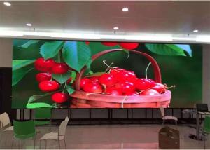 Cheap Large Scale Small Pitch LED Display , Led Video Screen Dual Power Backup Slim Thin for sale