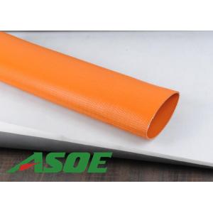 China Industrial Lay Flat Water Hose 4 Inch x 100ft With Nitrile Rubber Covered on sale