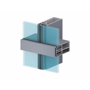 Lightweight Aluminium Curtain Walling Heat Insulation Good Wear Resistance