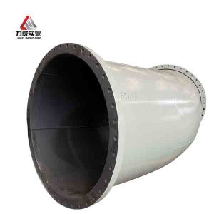 Cheap Excellent Abrasion Resistance Rubber Coated Pipeline Featuring 3 to 8 Millimeter Lining Thickness Ideal for Durable Fluid Transport Solutions for sale