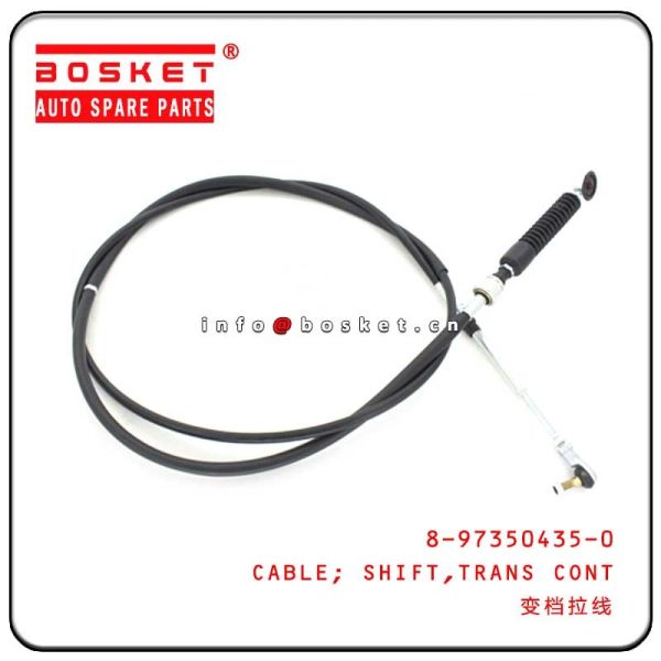 4HG1 NQR Transmission Control Shift Cable Isuzu NPR Parts 8-97350435-0