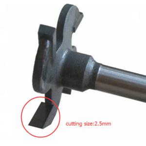 2.5mm slot cutter for T-molding