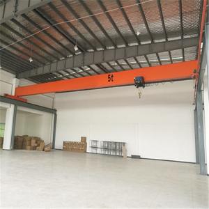 Handle Control 10 Ton Single Beam Gantry Crane With Electric Winch